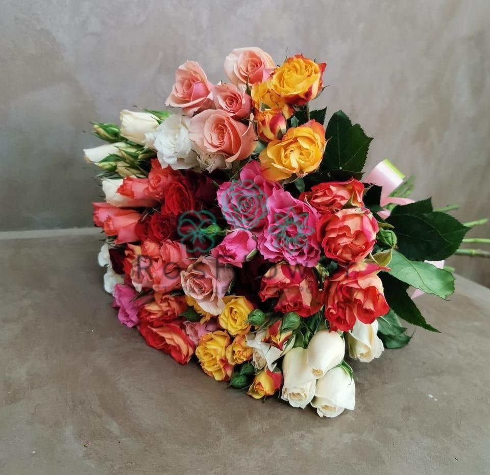 Букет цветов из: Розы в Шелкозаводской