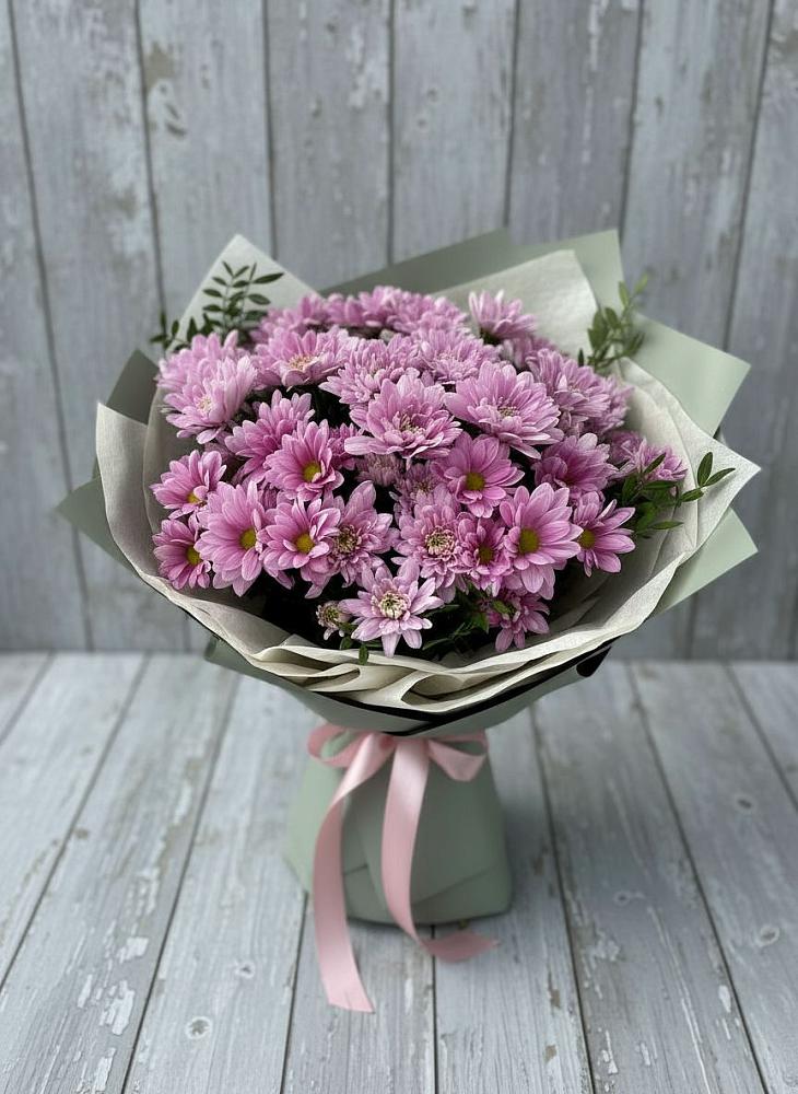 Букет цветов из: Хризантемы в Шелкозаводской