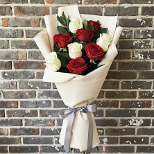 Букет цветов из:  Розы в Шелкозаводской