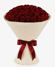Букет 101 Бордовая роза Блэк Бакарра в Шелкозаводской