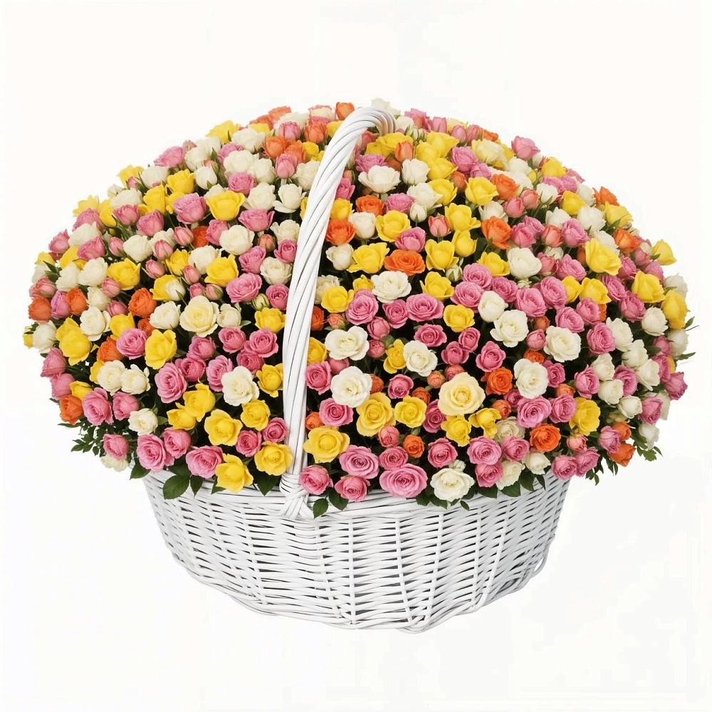 Премиум букет из: Розы в Шелкозаводской