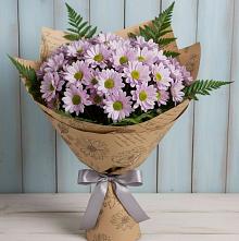 Букет цветов из:  Хризантемы в Шелкозаводской