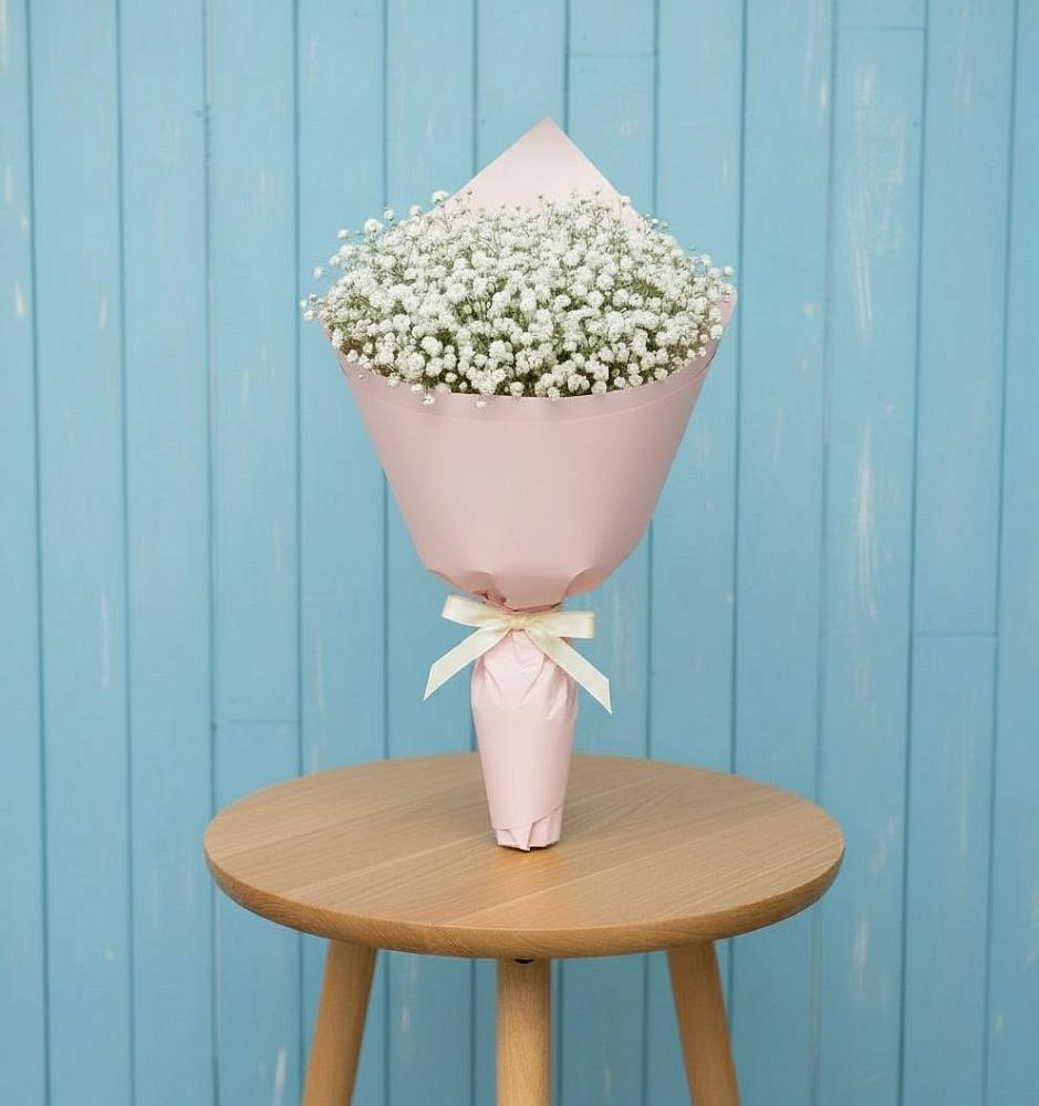 Букет цветов из: Гипсофила в Шелкозаводской