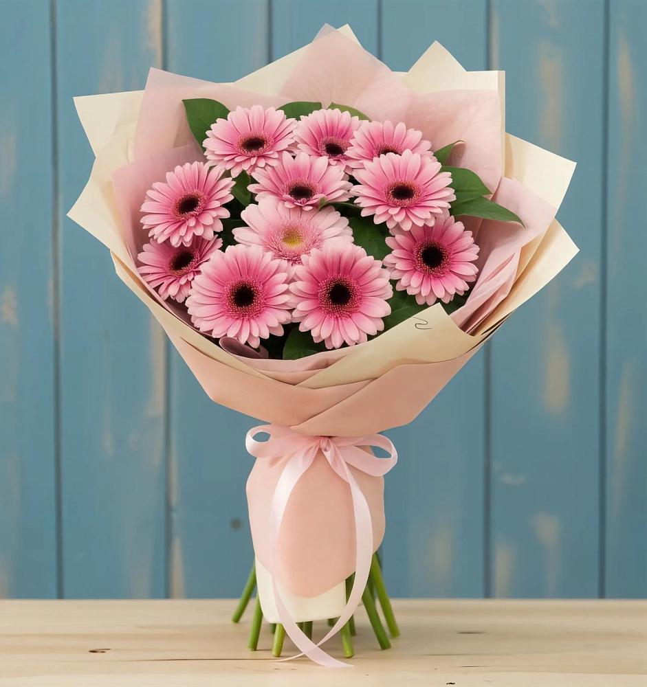 Букет цветов из: Герберы в Шелкозаводской