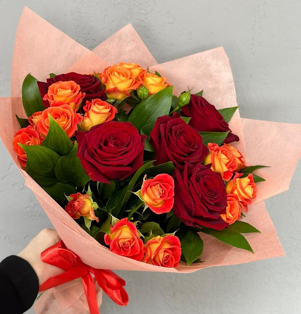 Букет Любовь и восторг в Шелкозаводской