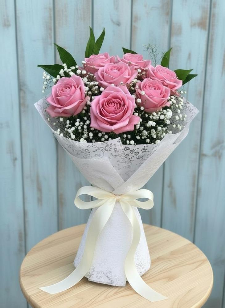 Букет цветов из: Розы в Шелкозаводской