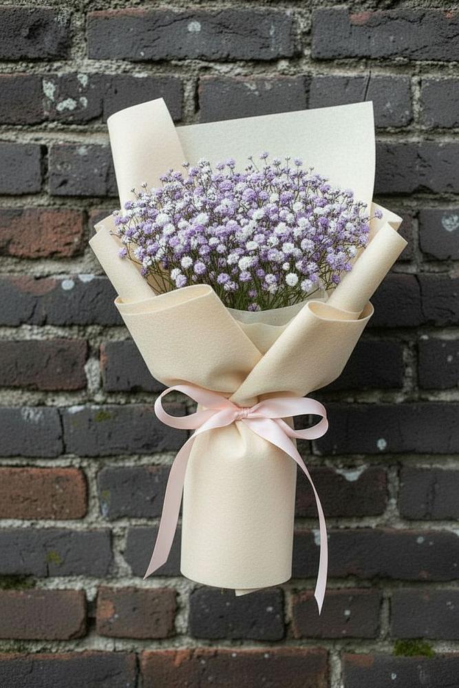 Букет цветов из: Гипсофила в Шелкозаводской