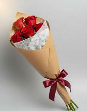 Букет цветов из:  Розы в Шелкозаводской