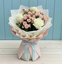 Букет цветов из:  Розы в Шелкозаводской