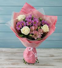 Букет цветов из:  Герберы в Шелкозаводской