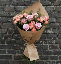 Букет цветов из:  Розы в Шелкозаводской