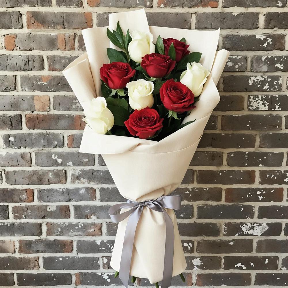 Букет цветов из: Розы в Шелкозаводской