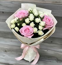 Букет цветов из:  Розы в Шелкозаводской