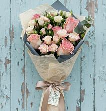 Букет цветов из:  Розы в Шелкозаводской