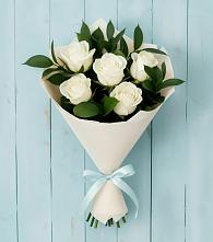 Букет цветов из:  Розы в Шелкозаводской
