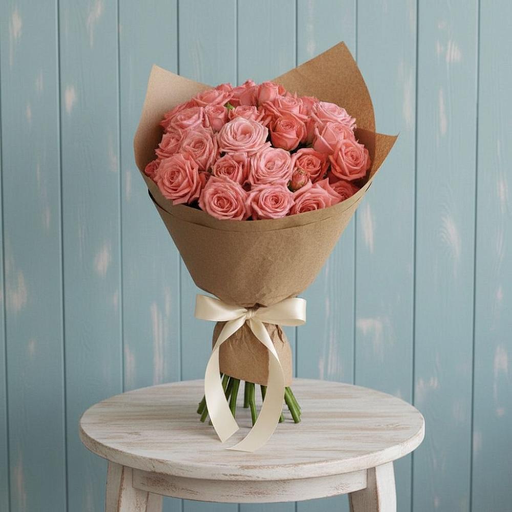 Букет цветов из: Розы в Шелкозаводской