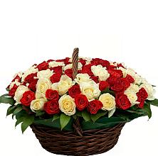 Премиум букет из: Розы #REPLACE_PRED# Шелкозаводской