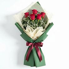Букет цветов из:  Розы в Шелкозаводской