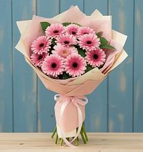 Букет цветов из:  Герберы в Шелкозаводской