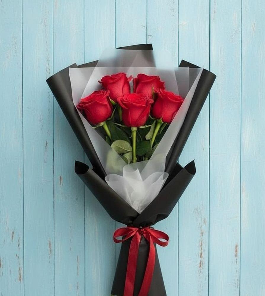 Букет цветов из: Розы в Шелкозаводской