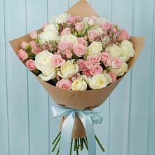 Букет цветов из:  Розы #REPLACE_PRED# Шелкозаводской