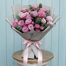 Букет цветов из:  Розы в Шелкозаводской